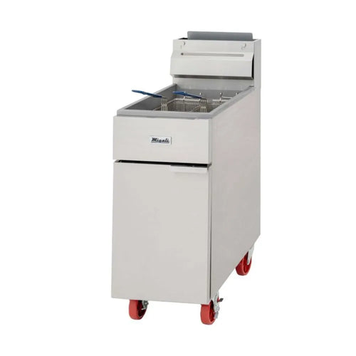 Migali C-F50-NG 50 lb Natural Gas Fryer