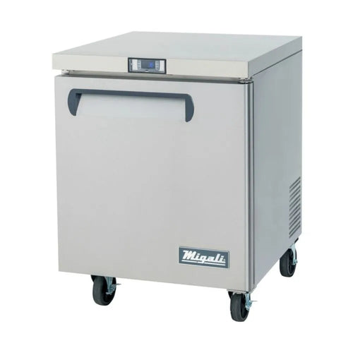 Migali C-U27R-HC Under-Counter/ Work Top 27” Wide Refrigerator