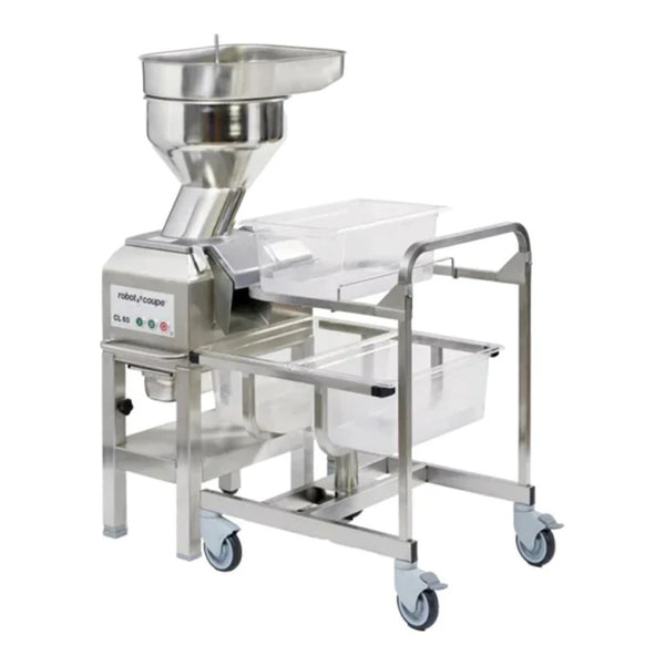 Robot Coupe CL60WS 2-Speed Food Processor with Full Moon Pusher Feed, 16 Discs, 208-220V, 3 hp
