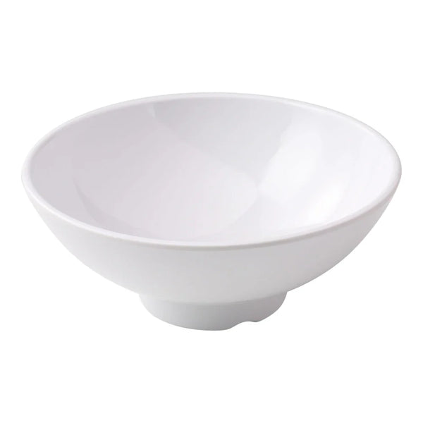 Yanco CO-307 27 Oz White Melamine Coupe Pattern Bowl, Pack of 24