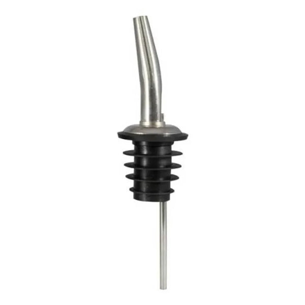 Bar Maid CR-285P Tapered Stainless Steel Medium-Speed Pourers with Poly Cork — Screenless
