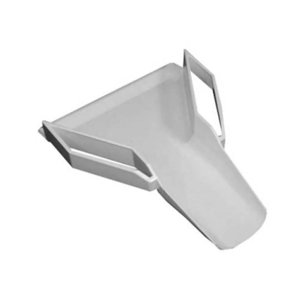 Bar Maid CR-890W Polycarbonate White Popcorn / French Fry Heat Resistant Scoop, Right/Left Handed