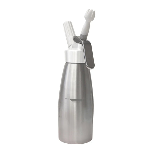 Winco CW-A05 Aluminium Whip Cream Dispenser, 1 Pint, 3" x 12"
