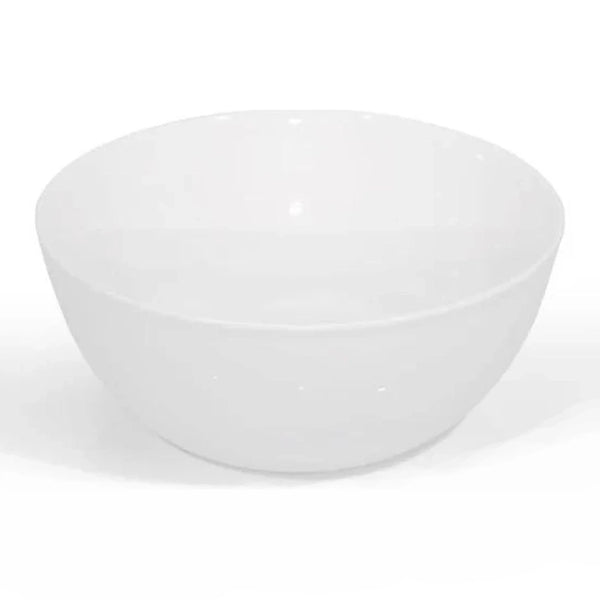 Furtino England Delta 20cm/7.5" White Porcelain Bowl, Pack of 6