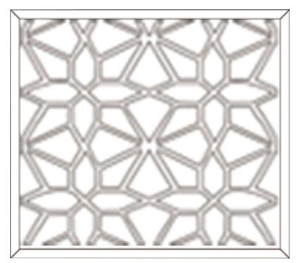 Decorative Side Blind L 80 x W 76 cm,  Removable, High Temperature Resistant, Scratch Resistant