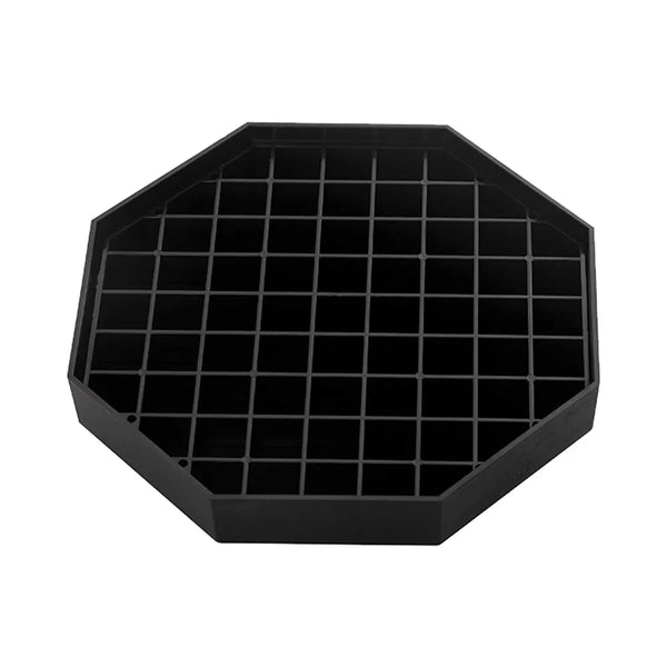 CAC China DTBV-6 Drip Tray Plastic 6"Dia PKT of 24 Pcs