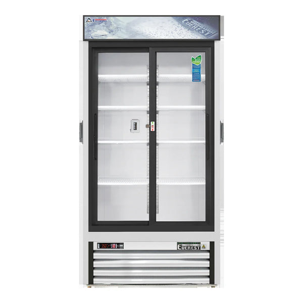 Everest Refrigeration EMGR33C 39 3/8" Bottom Mount Chromatography Sliding Door Refrigerators, 115 V, 1 Phase, 60 Hz