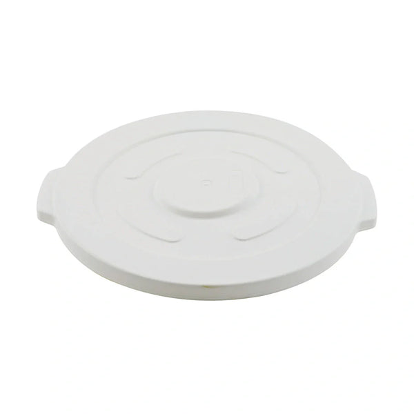 Winco FCW-10L Lid for White Trash Can, 10gln, NSF Certified
