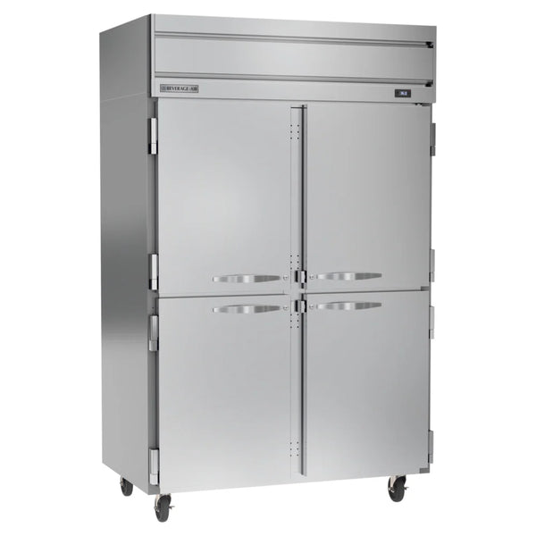 Beverage-Air HRS2HC-1HS Horizon Series 52" Half Door Reach In Refrigerator