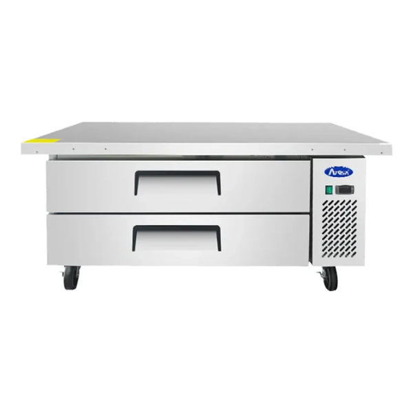 Atosa MGF8451GR 52.06" Two Drawer Refrigerated Chef Base  8.4  Cu.Ft