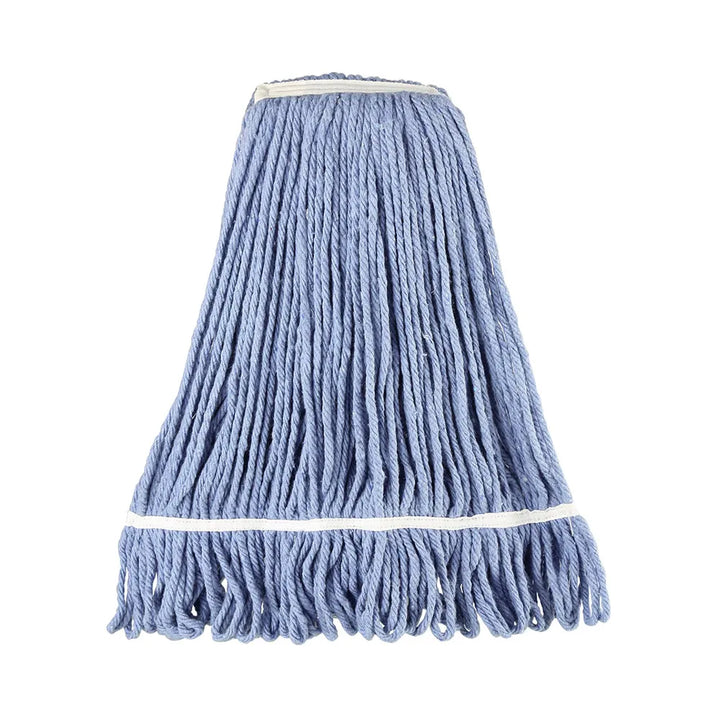 CAC China MHD2-32BL Mop Head Cotton Looped-End Blue 32oz Case of 20 Pcs