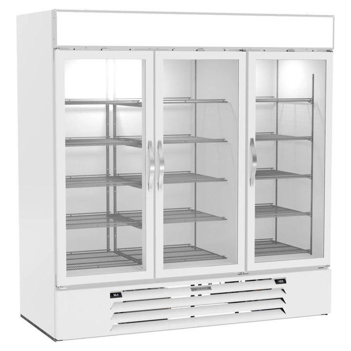 Beverage-Air MMRF72HC-1-C-WW MarketMax Dual-Temp Refrigerator/Freezer in White