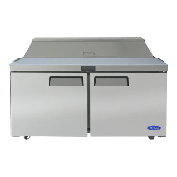 Atosa MSF8303GR 60.2" Sandwich Prep Table, 16 Pans 17.2 Cu.Ft