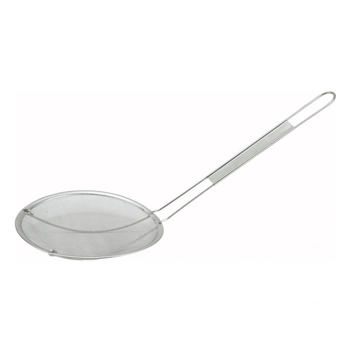 Winco MSS-6F 6" Single Mesh Strainer, Fine, Stainless Steel