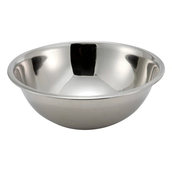 Winco MXB-500Q 5qt Mixing Bowl, Economy, Stainless Steel