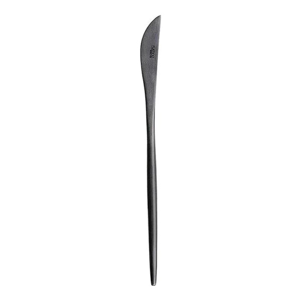 Furtino England Oscar Table Knife Matt Silver 18/10 Stainless Steel Table Knife 8mm, Pack Of 12
