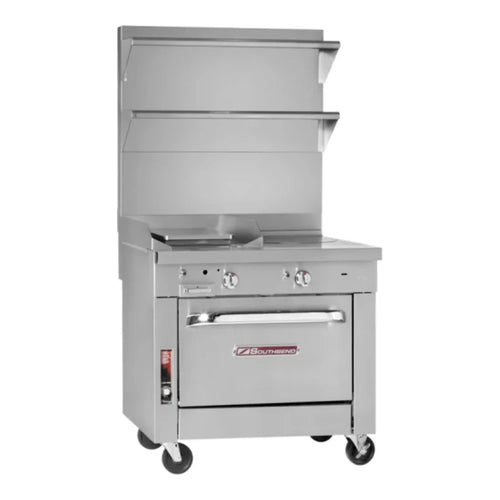 Southbend Platinum, P32C-GG Gas, 32” Manual Griddle With Cabinet Base 80000 Total Btu