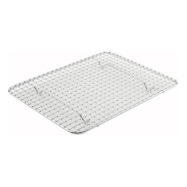Winco PGW-810 Pan Grate for Half-size Steam Pan, 8" x 10", Chrome Plated