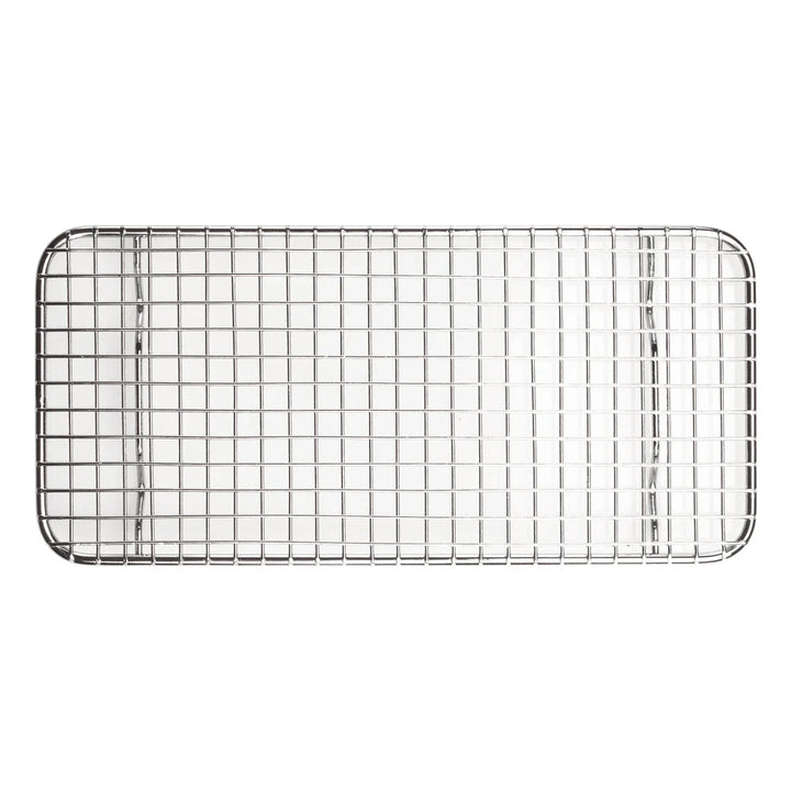 Winco PGWS-510 Pan Grate for Third-size Steam Pan, 5" X 10-1/2", Stainless Steel