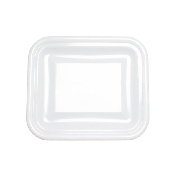 Thunder Group PLBTC002W 14-7/8" x 12-1/2" Polyethylene Bus Box Lid White