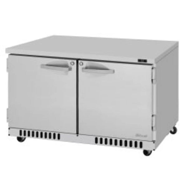 Turbo Air PUR-48-FB-N 48-1/4" 2 Section Pro Series Undercounter Refrigerator, 11.1 cu. Ft., 115/60/1 - Front Breathing