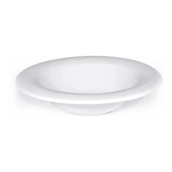 Furtino England River 17.5cm/7" White Porcelain Bowl, Pack of 6
