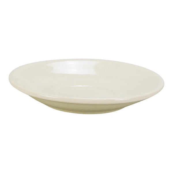 Yanco RE-2 6.125" White Recovery Saucer, Pack of 36