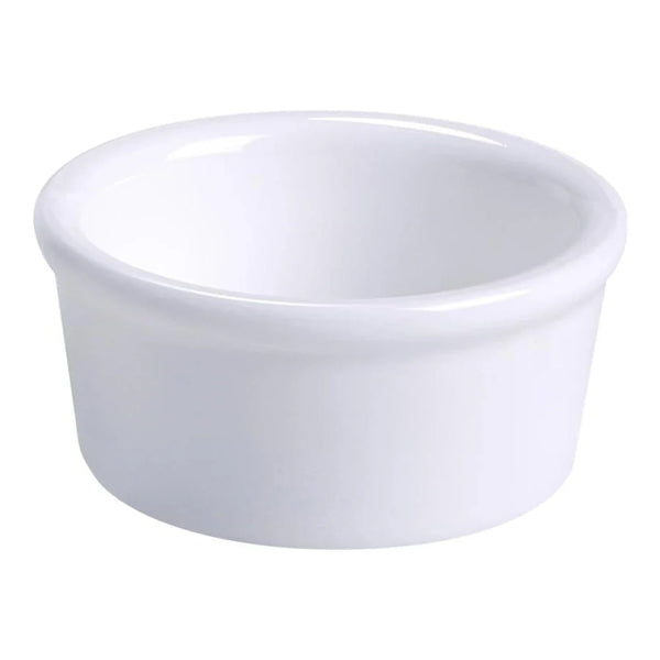Yanco RK-208 8 Oz White Porcelain Ramekin Dish, Pack of 36