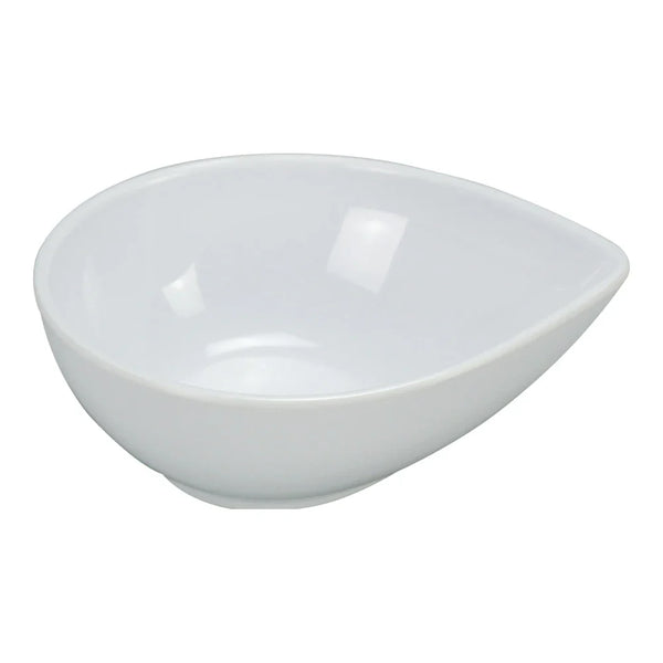 Yanco RM-706 10 Oz White Melamine Water Drop Shape Rome Dish, Pack of 48