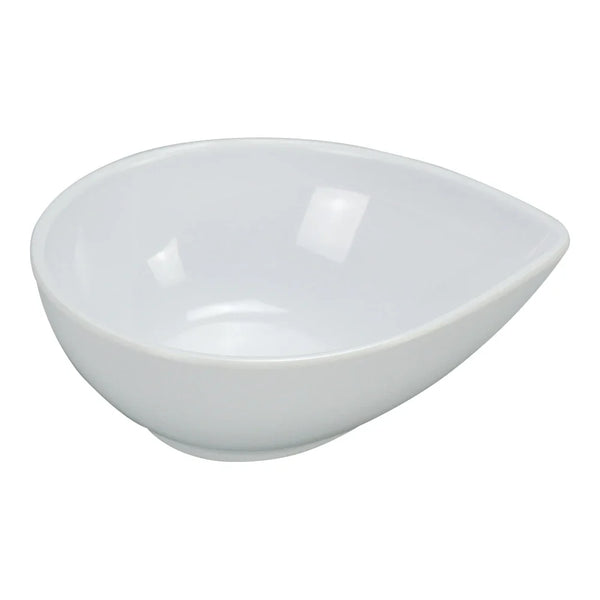 Yanco RM-708 26 oz White Melamine Water Drop Shape Rome Bowl, Pack of 48