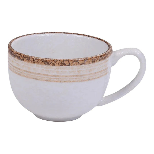 Yanco RO-001 Rockeye-2 7 Oz Porcelain Two-Tone Coffee Cup, Pack of 36