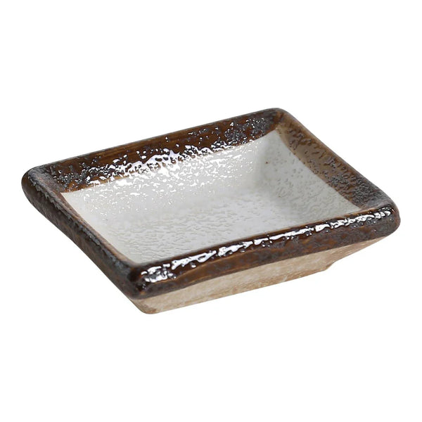 Yanco RO-4046 2 Oz Rectangular Two-Tone Sauce Dish, Pack of 48