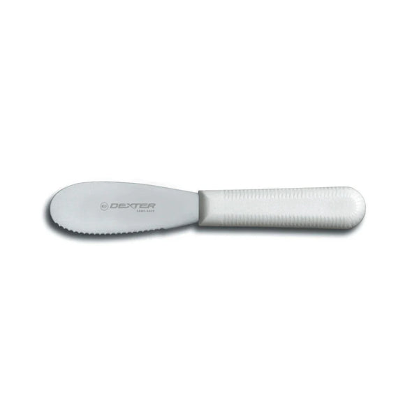 Dexter Russell S173SC Sani-Safe 3 1/2" Scalloped Sandwich Spreader - 18213