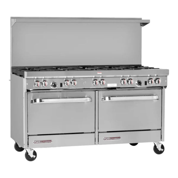 Southbend S60DC-4G/T S-Series Gas Range 60" 2 Non-Clog Burners, 171,000 Btu