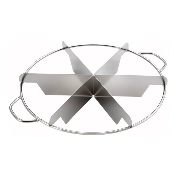 Winco SCU-6 Stainless Steel 6 Cut Pie Cutter