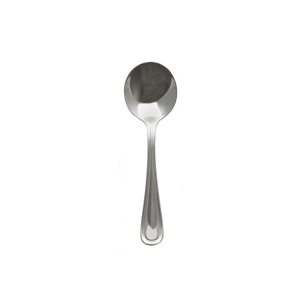 Thunder Group SLAT203 Stainless Steel 18/10 Atlantic Bouillon Spoon Pack of 12