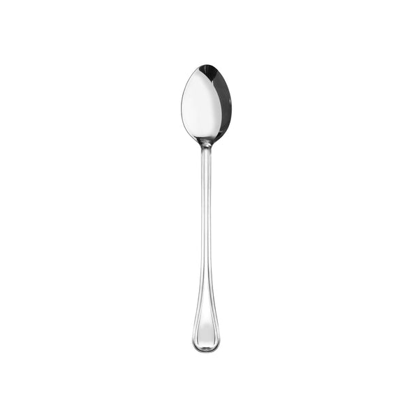 Thunder Group SLBF101 3-3/4" x 2-1/2" Stainless Steel 18-8 Solid Luxor Spoon With 9-3/4" Handle