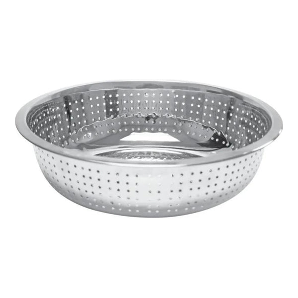 Thunder Group SLCIL11S 11" x 3-7/8" Stainless Steel 2.0mm Colander Holes