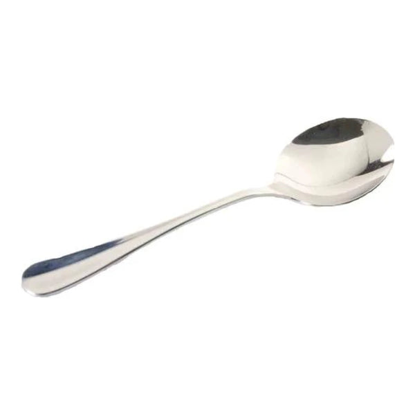 Thunder Group SLDM203 Stainless Steel 18/10 Diamond Bouillon Spoon Pack of 12