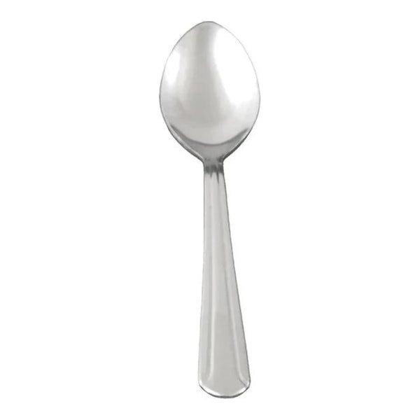Thunder Group SLDO001 Stainless Steel 1.5mm Domilion Sugar Spoon Pack of 12