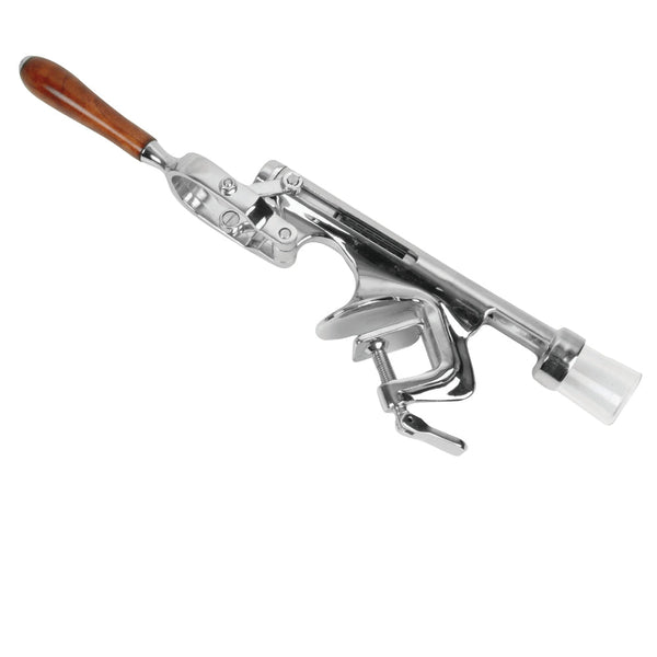 Thunder Group SLDWO001 11-3/4" x 11" Stainless Steel Table Mount Wine Opener