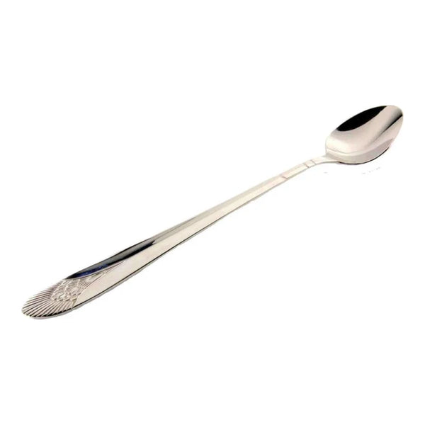 Thunder Group SLEL205 Stainless Steel 18/10 Elizabeth Iced Teaspoon Pack of 12