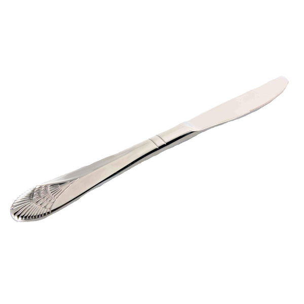 Thunder Group SLEL209 Stainless Steel 420 Elizabeth Dinner Knife Pack of 12