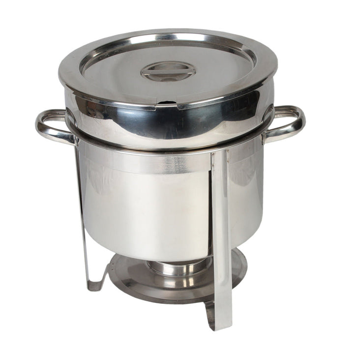 Thunder Group SLRCF8311 11 qt, 14-1/2" x 11-1/8" x 13-1/4", Marmite Chafer, Stainless Steel