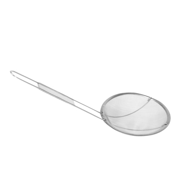 Thunder Group SLSKR65 6-1/2" Diameter, Round Fine Mesh Skimmer, Stainless Steel