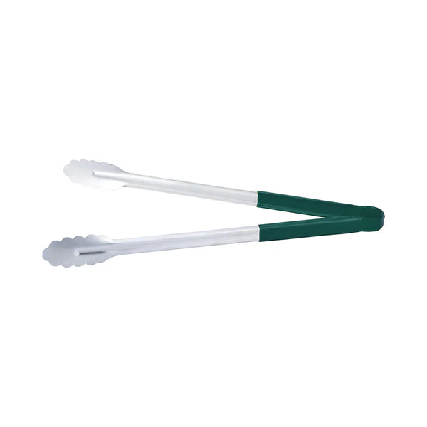 CAC China STCH-16GN Tong SS W/ Green Hdl 16" Case of 12 Pcs