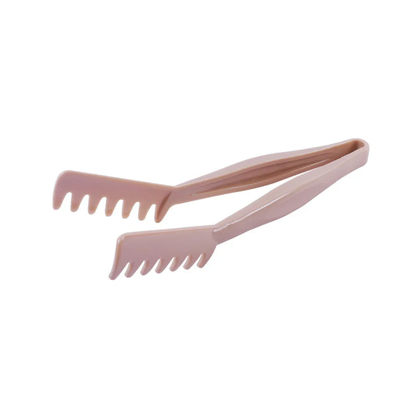 CAC China STKU-11BG Tong Plastic Spaghetti Beige 11" /Each