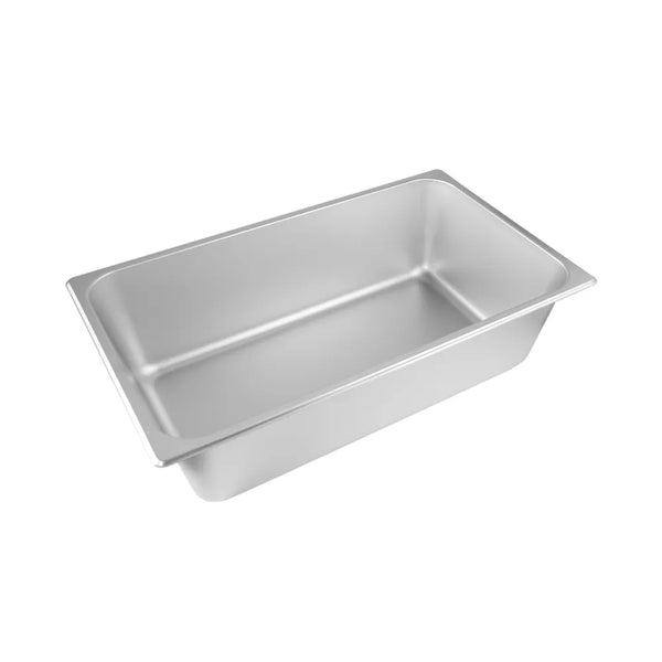 CAC China STPF-S25-6 Steam Pan SS 1/1 25Ga. Std. 6" Case of 6 Pcs