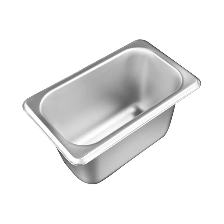 CAC China STPN-S25-4 Steam Pan SS 1/9 25Ga. Std. 4" Case of 12 Pcs