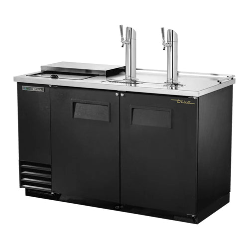 True TDD-2CT-HC Club Top Draft Beer Cooler (2) 1/2 Keg Capacity